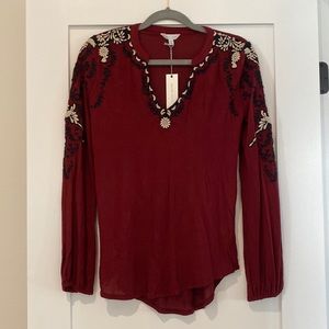 NWT Lucky Brand Long-sleeve Shirt Size XS